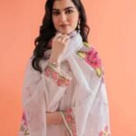 Nishat Unstitched Embroidered Lawn 3pc - Image 3