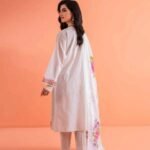 Nishat Unstitched Embroidered Lawn 3pc - Image 2