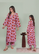 Dan by Lamisch – Premium Lawn 2PC Unstitched Summer Suit - Image 4